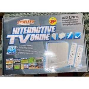 Excite Wireless Interactive TV Game 48 Games 32 Arcade Games  **See Descrip**